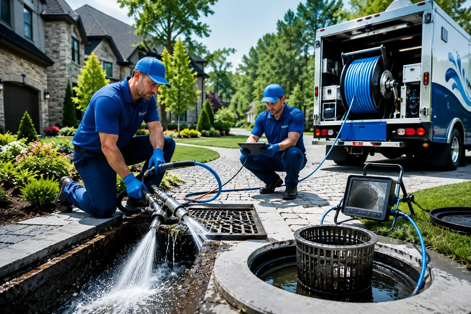 Local outdoor drain cleaning professionals in Wonewoc, WI