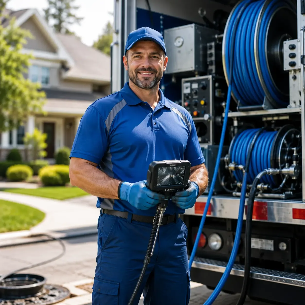 Local outdoor drain cleaning specialists in Wonewoc, WI